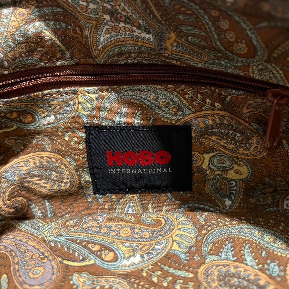 🧡 Hobo International Orange Leather Clutch Bag - Picture 6 of 6